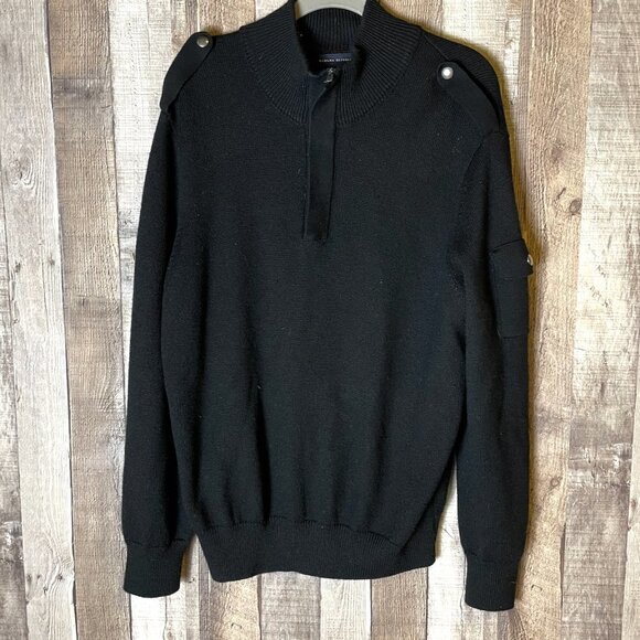 Banana Republic Black Wool Sweater - Picture 1 of 5